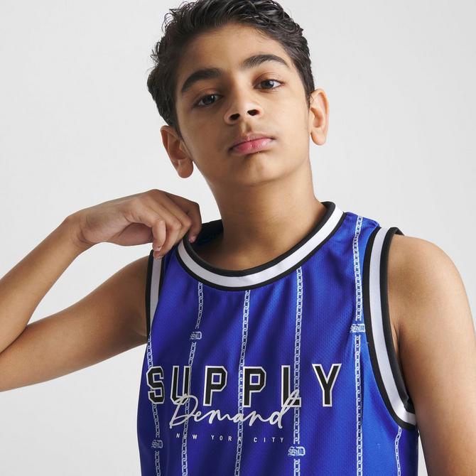 Boys' Air Jordan Pinstripe Jersey