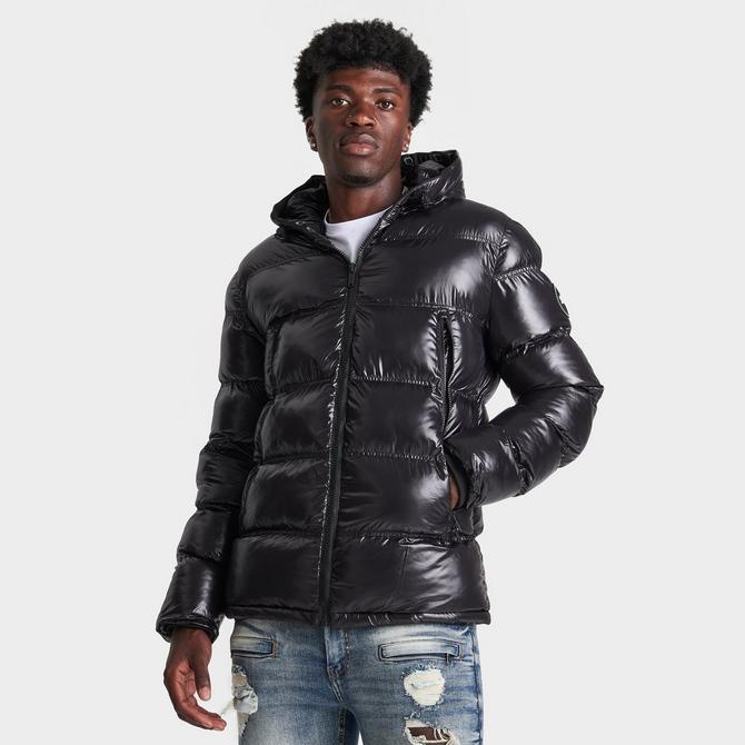 Supply & demand logo fur sale hood puffer jacket