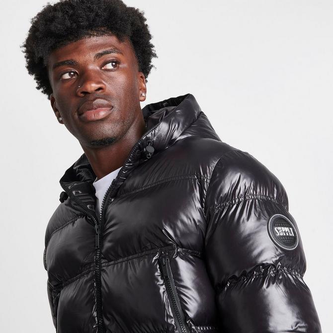 Black puffer hotsell jacket jd