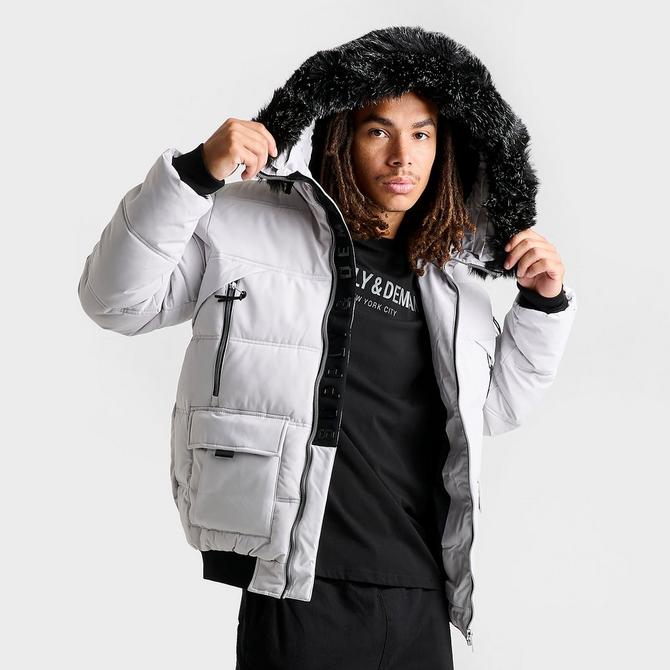 Black Supply & Demand Taymore Short Parka Jacket - JD Sports Global