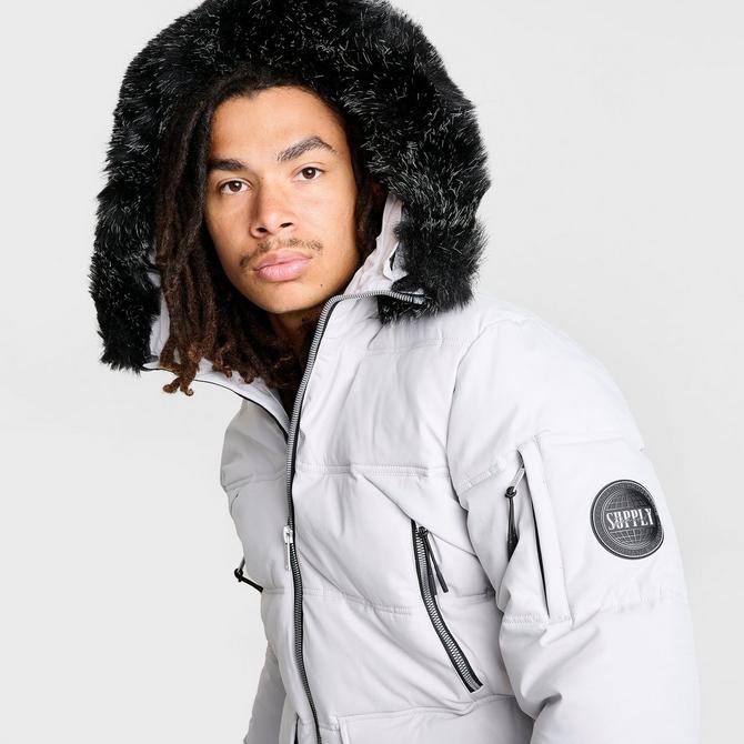 Black Supply & Demand Taymore Short Parka Jacket - JD Sports Global