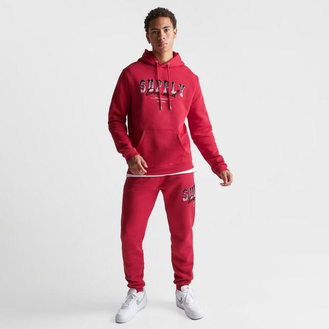 Red supply and sales demand tracksuit