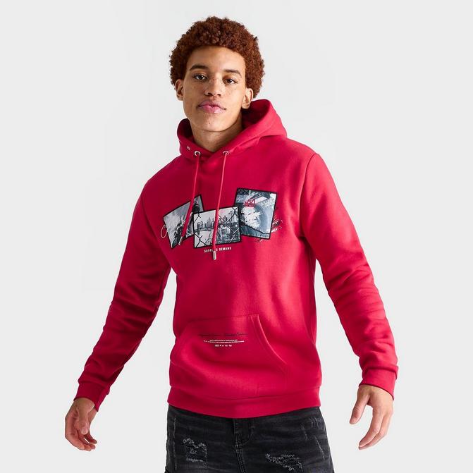 Men s Supply Demand Stack Graphic Pullover Hoodie