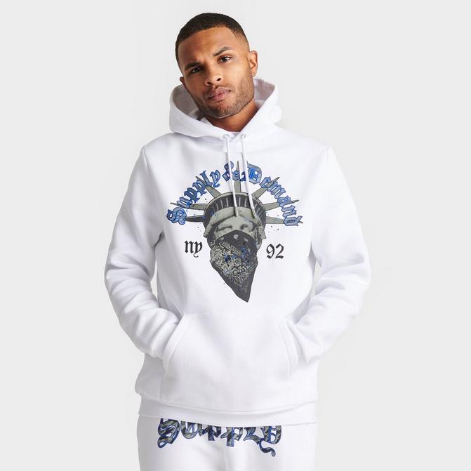 White cheap hoodie jd