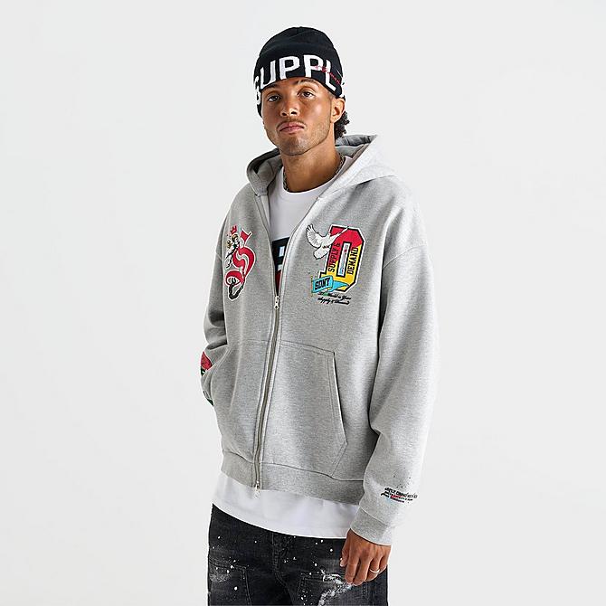 Men's Supply & Demand Cayman Full-Zip Hoodie| JD Sports Men's Supply & Demand Cayman Full-Zip Hoodie| JD Sports