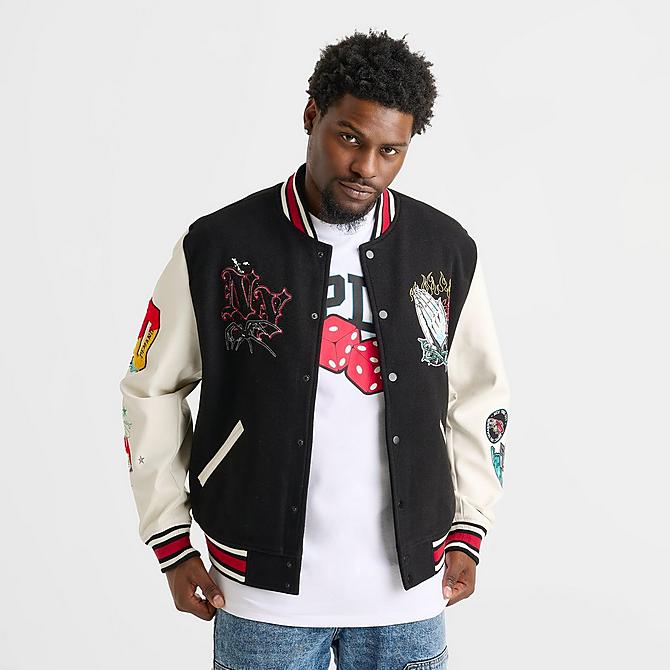 Men's Supply & Demand Beyer Varsity Jacket| JD Sports Men's Supply & Demand Beyer Varsity Jacket| JD Sports