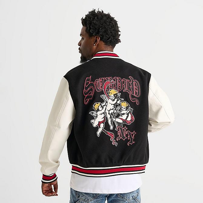 Men's Supply & Demand Beyer Varsity Jacket| JD Sports Men's Supply & Demand Beyer Varsity Jacket| JD Sports