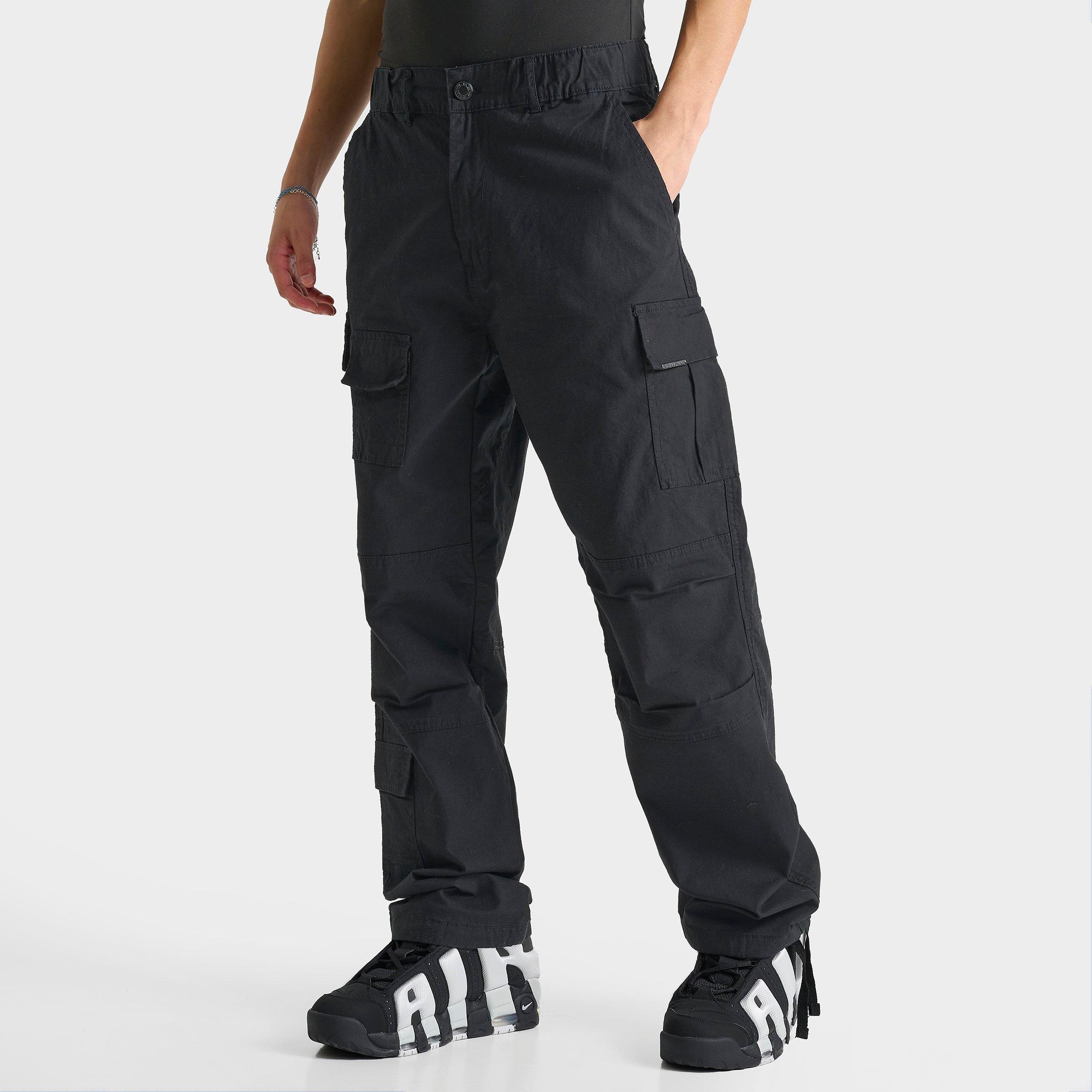 Strap fashion cargo pants