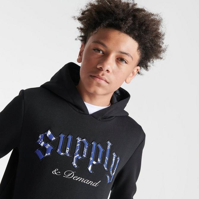 Boys Supply Demand Paris Gothic Pullover Hoodie JD Sports