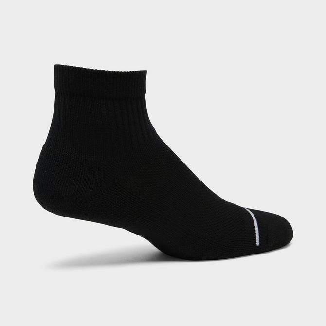 3 Pack Ribbed Crew Socks in Black from Joe Fresh