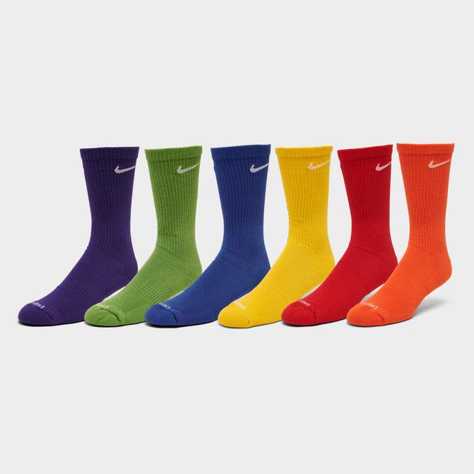 Multi colored store nike socks