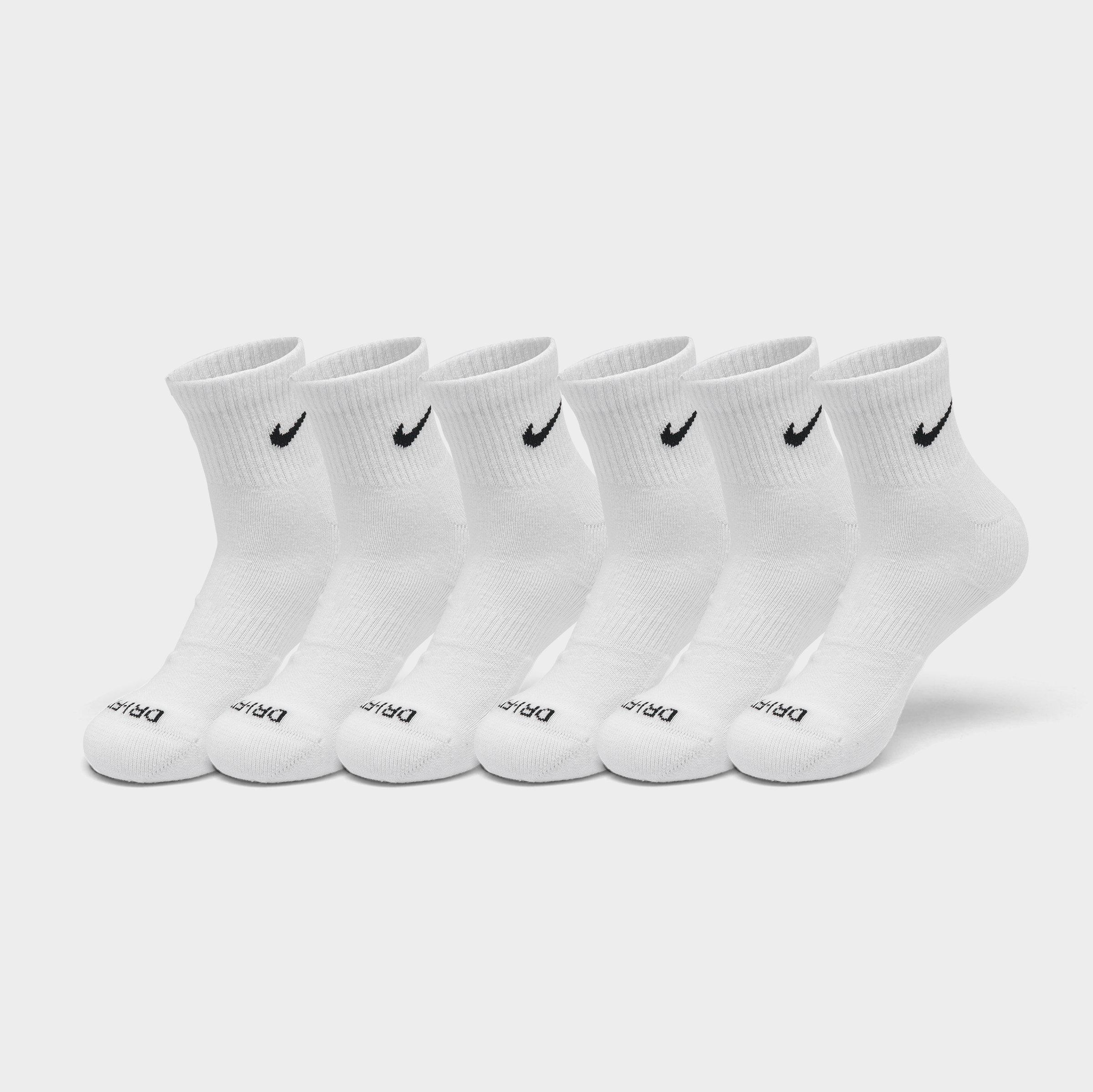 jd white nike socks