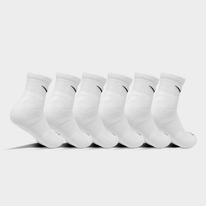 Nike 3 Pack Medium Everyday Cushion Ankle Socks (Black)