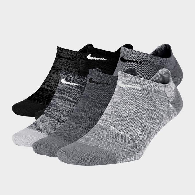 Women's Nike Everyday Lightweight No-Show Training Socks (6-Pack)| JD