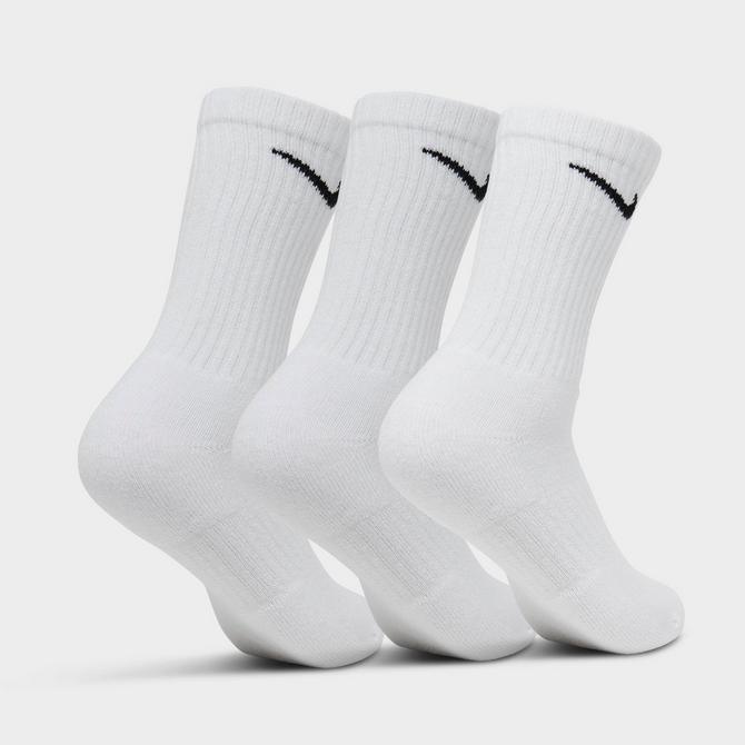 Nike Cotton Cushioned Crew Socks 3 Pack Men s White