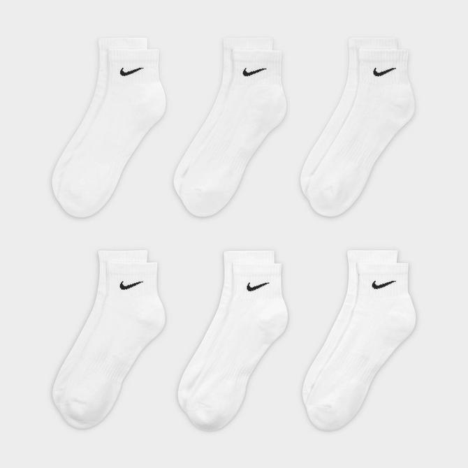 Nike Everyday Kids' Cushioned Ankle Socks (6 Pairs).