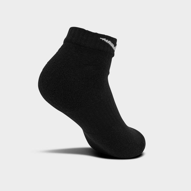 NIKE EVERYDAY COTTON CUSHIONED SOCKS (3 PACK) - BLACK – Lotsa Shoes