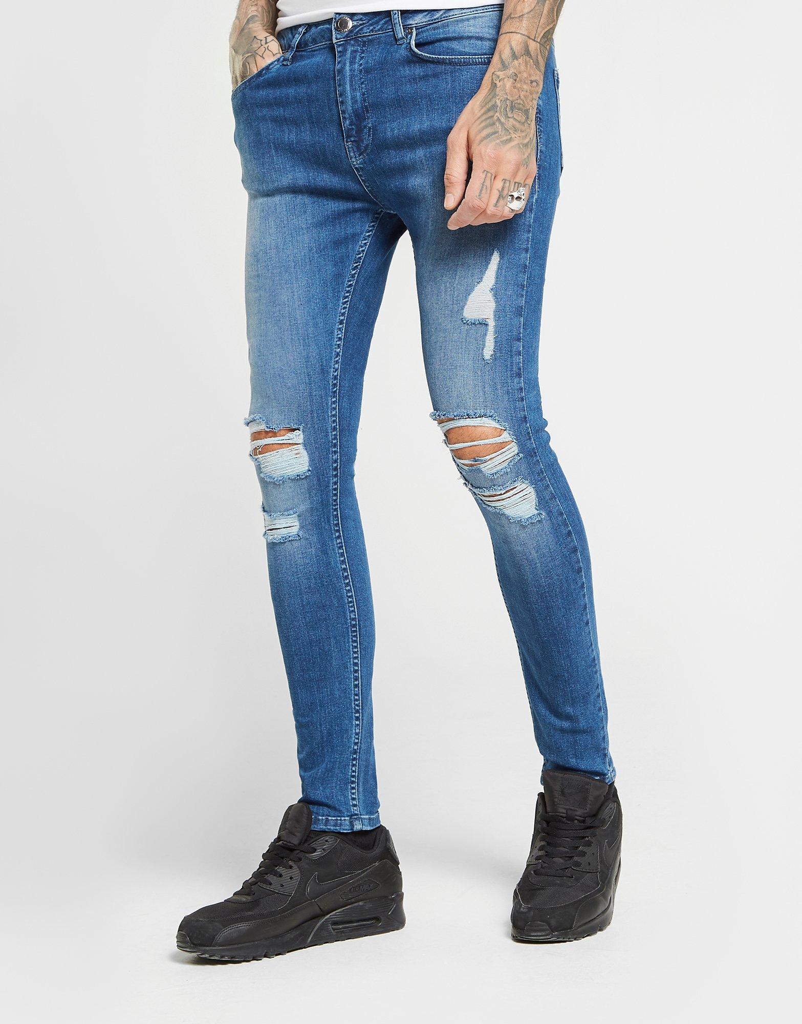 three quarter skinny jeans