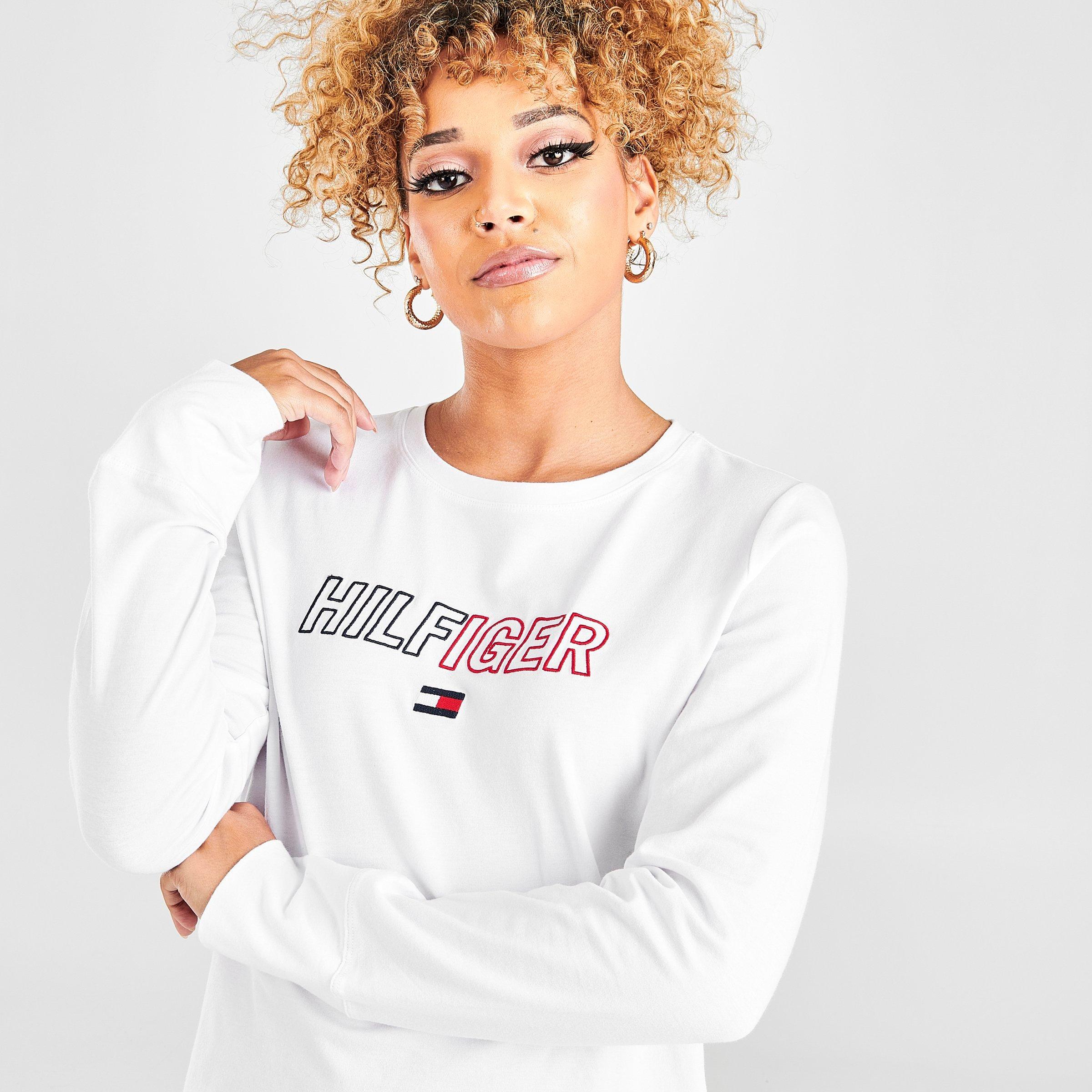 tommy hilfiger long sleeve top womens