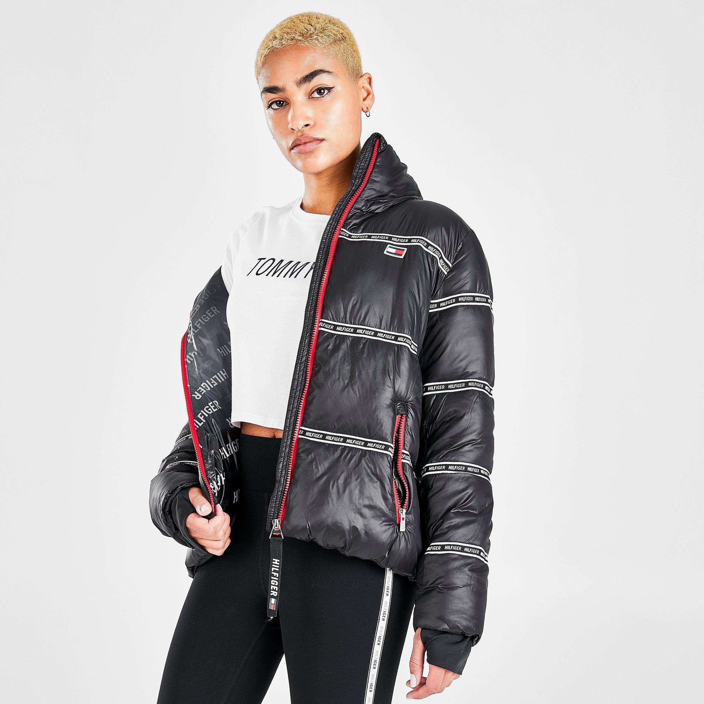 Tape Cropped Puffer Jacket| JD Sports