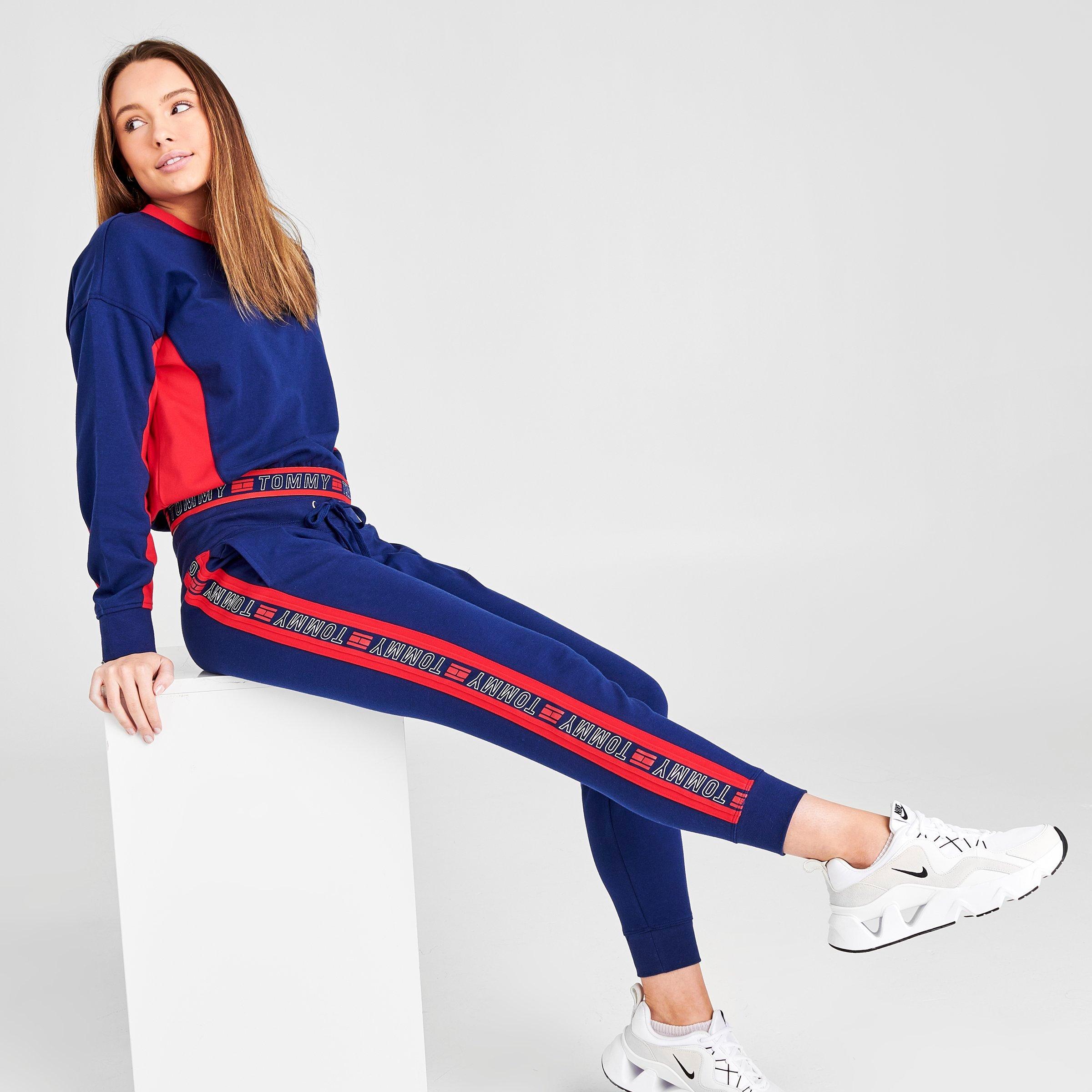 tommy hilfiger logo waistband joggers