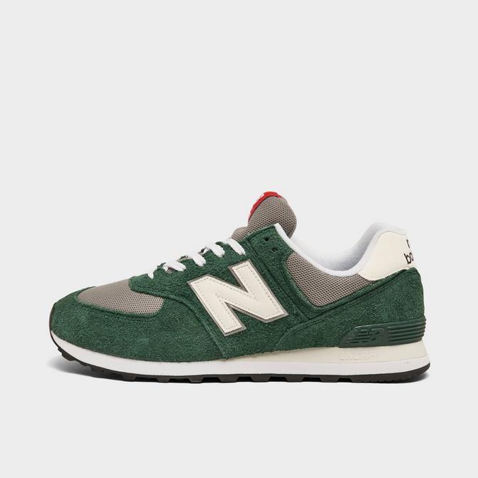 Green and red new balance best sale