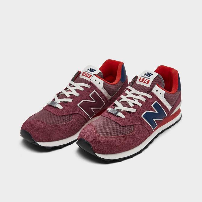 New balance cheap ml574 red navy