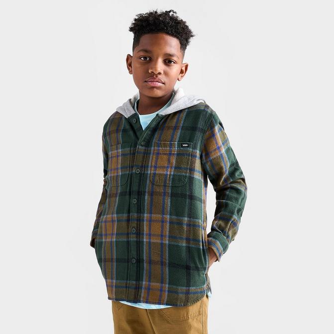 Vans lopes store hooded flannel