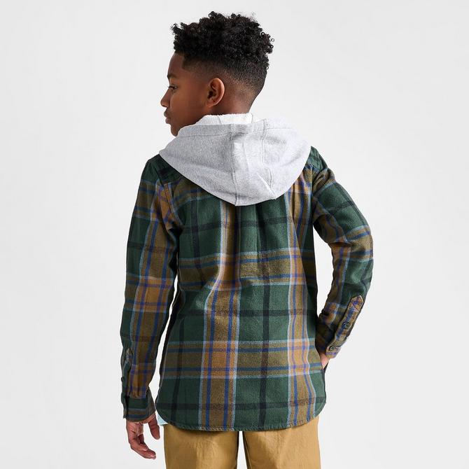 Vans lopes sale hooded flannel