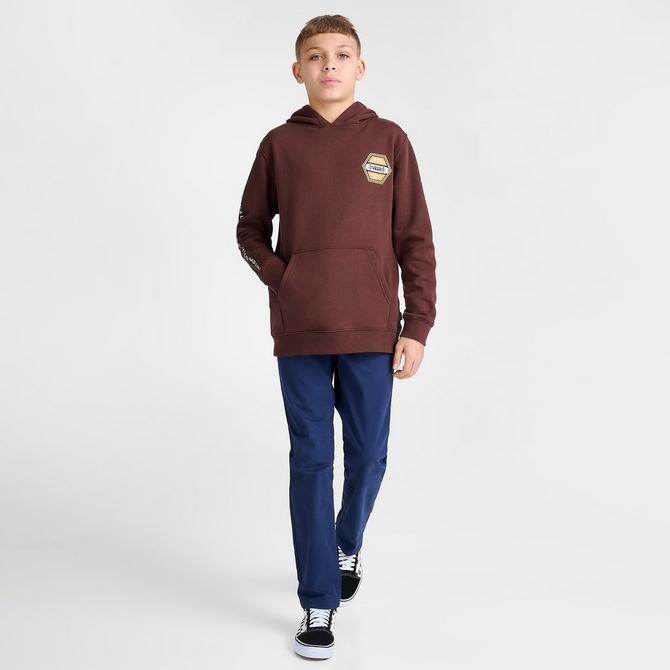 Vans hoodie shop kids Brown