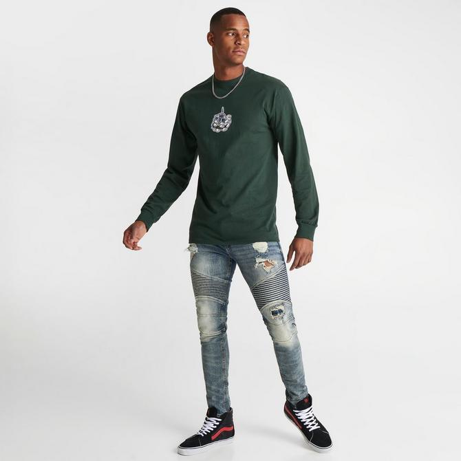 Vans long cheap sleeve mens