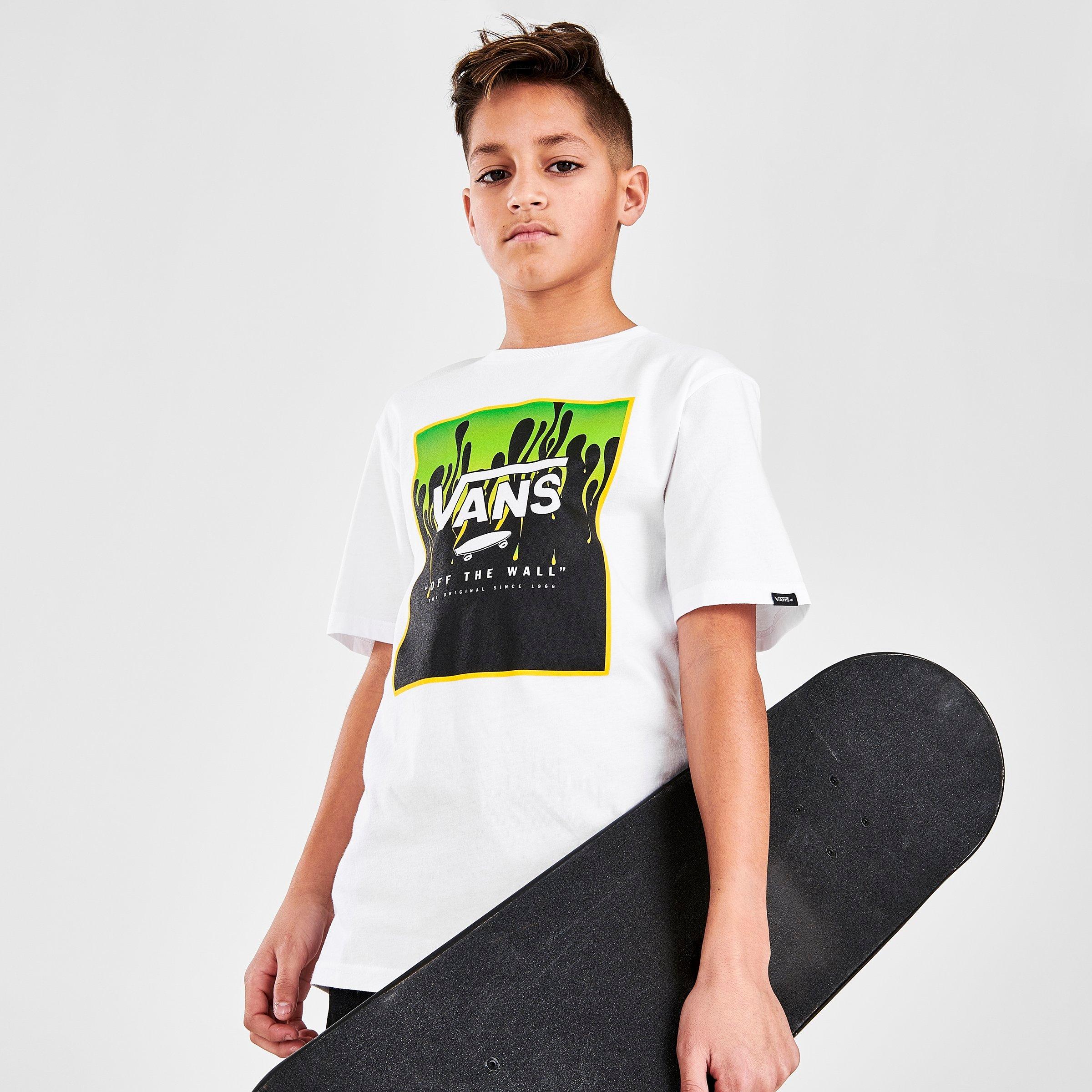 Boys' Vans Logo Print Box T-Shirt| JD 