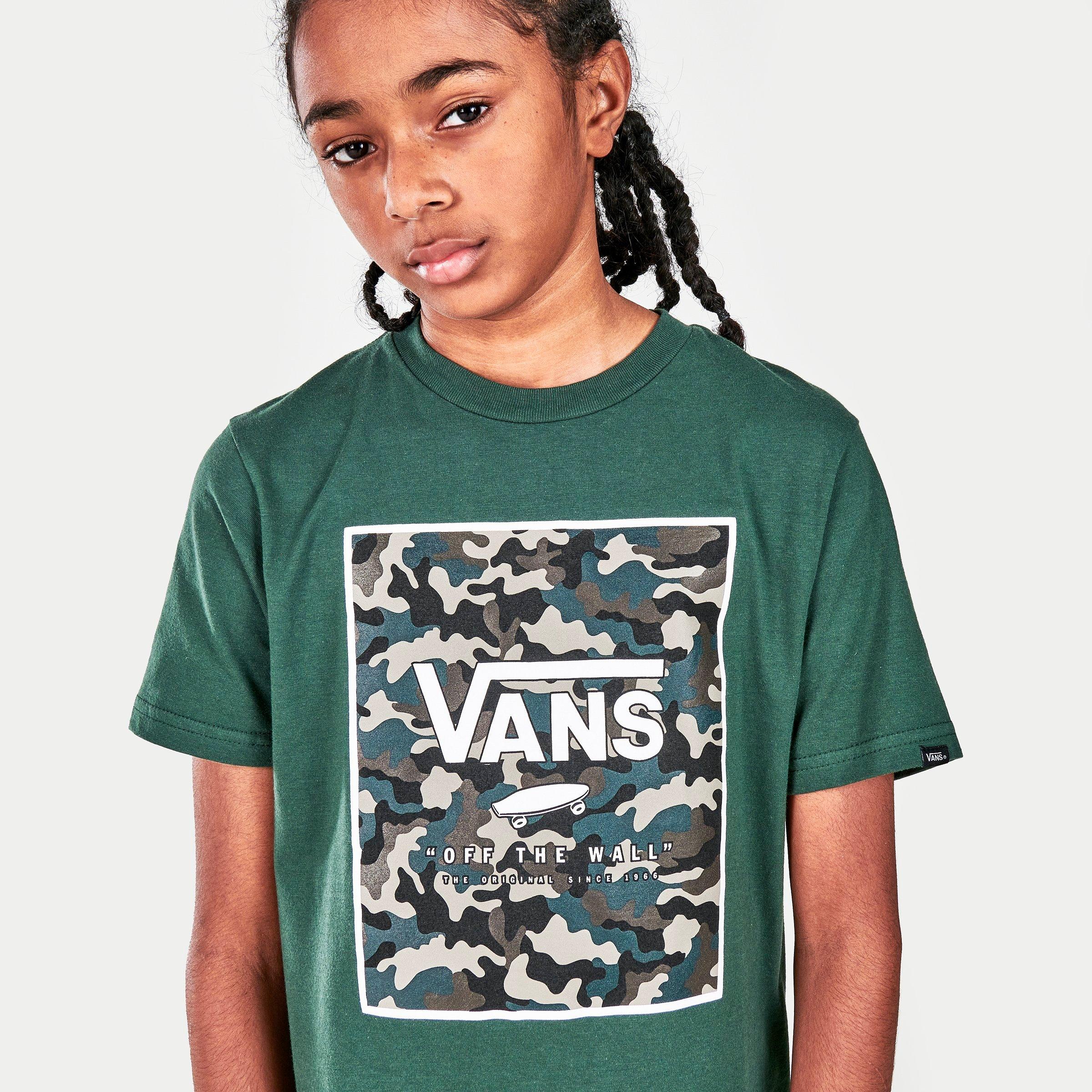 vans box logo t shirt