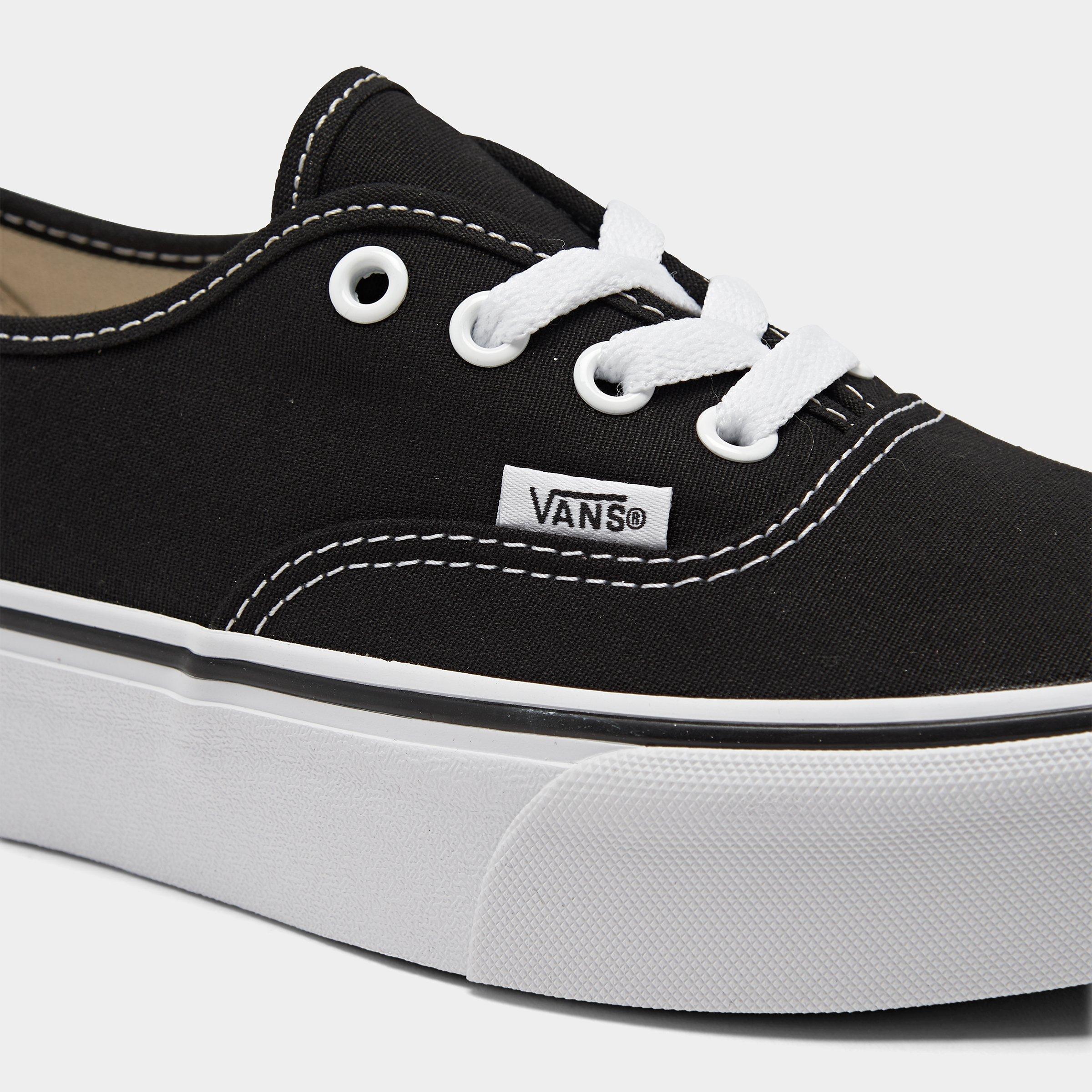 vans authentic platform sneakers