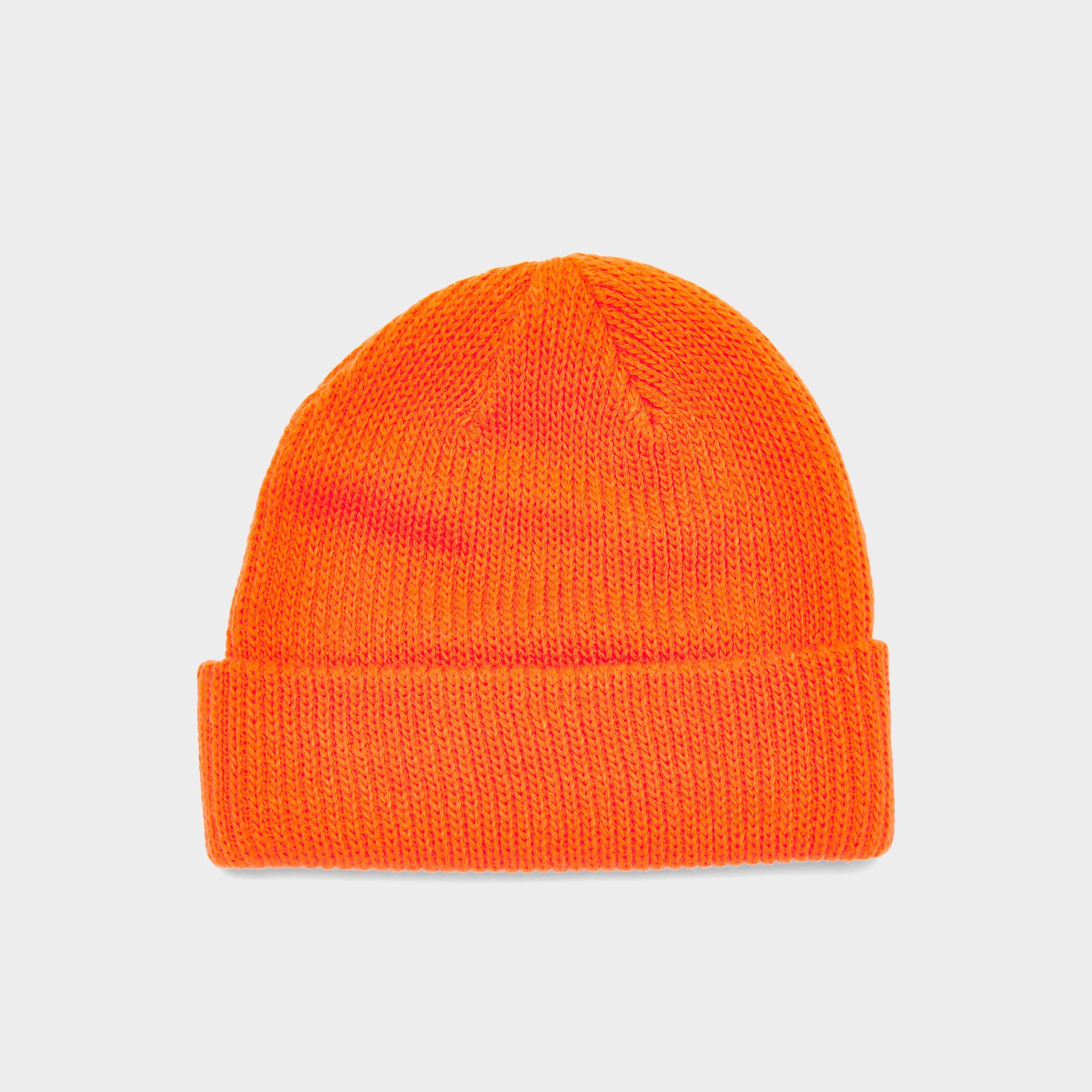 vans orange beanie