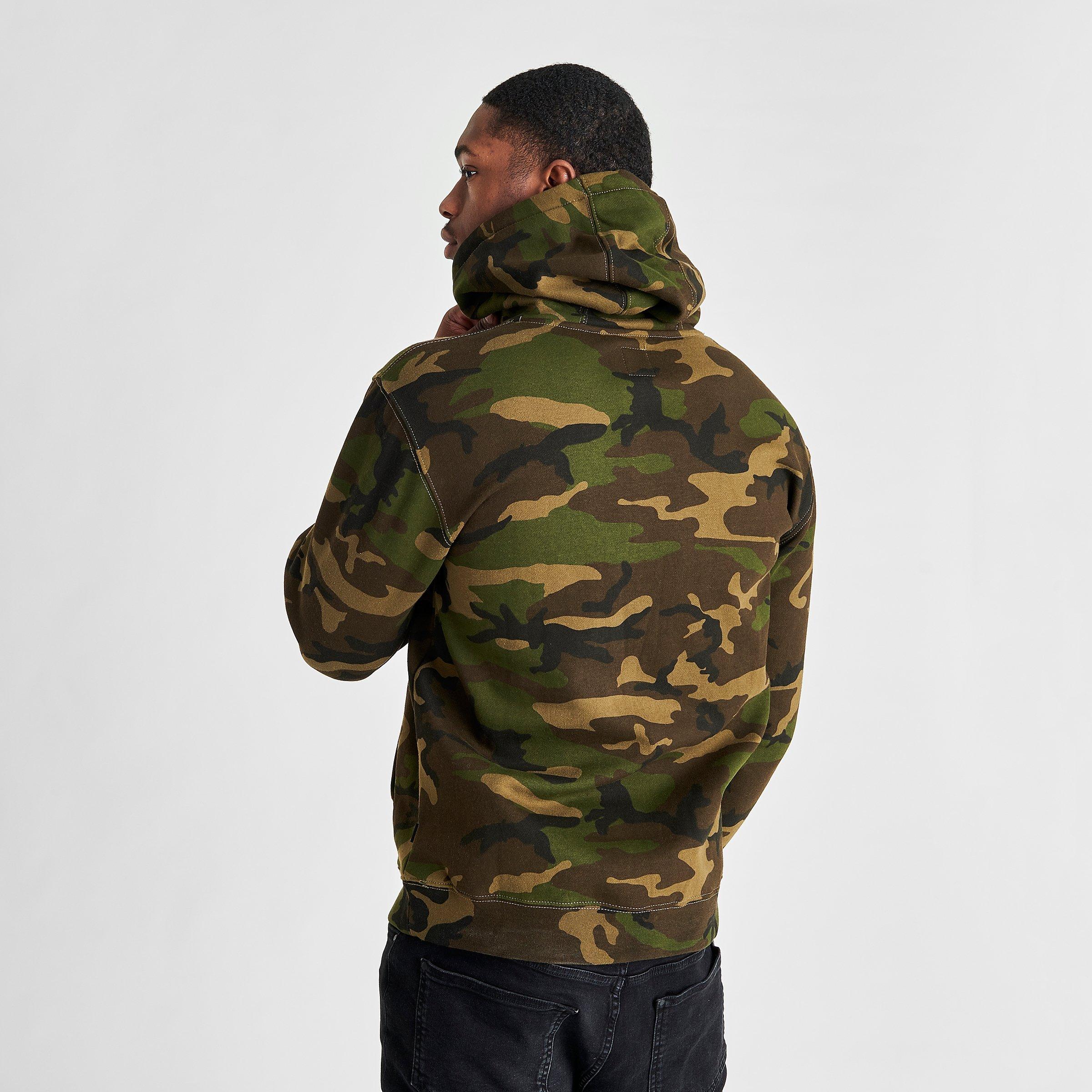 vans camouflage hoodie