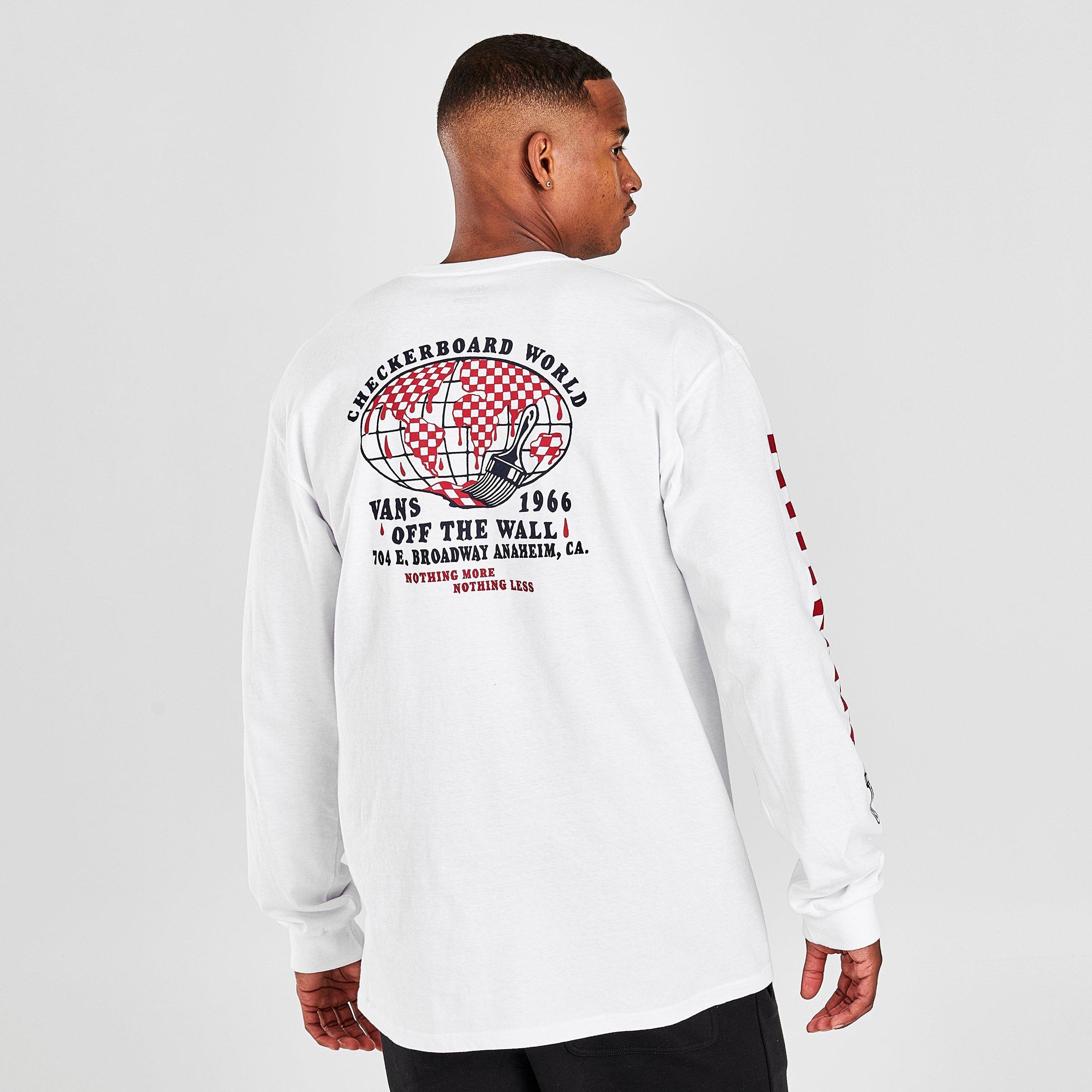 vans colorful checkerboard shirt