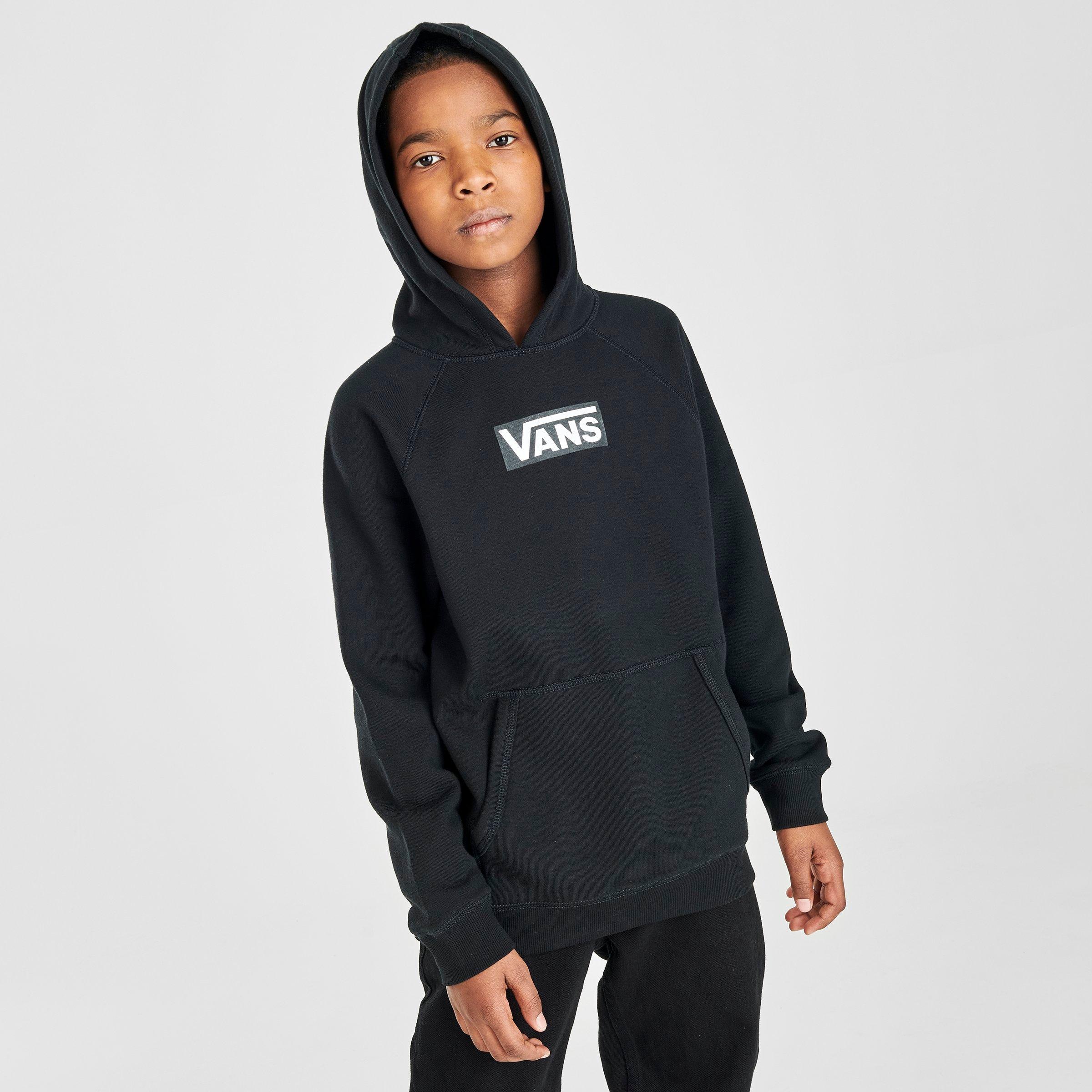 vans overhead box logo hoodie