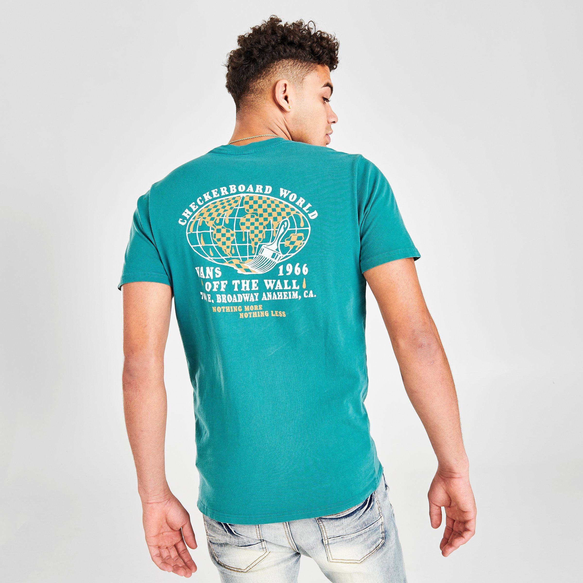 vans colorful checkerboard shirt