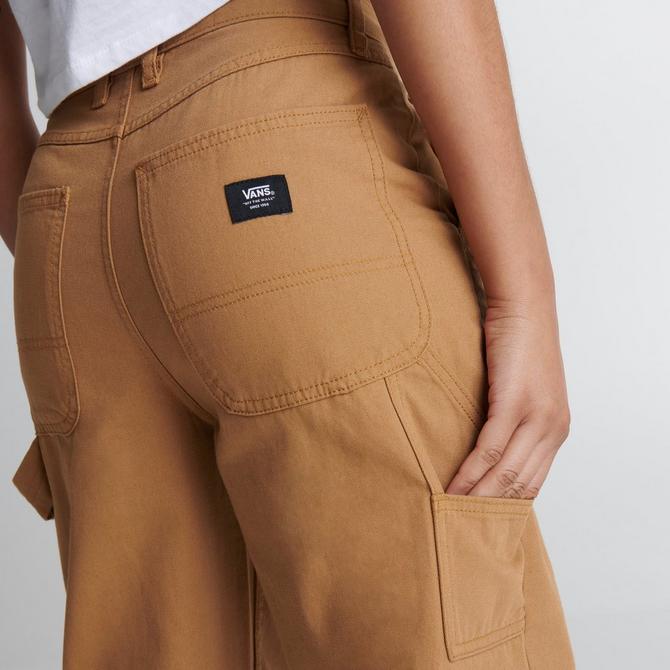 Vans pants shop womens Brown