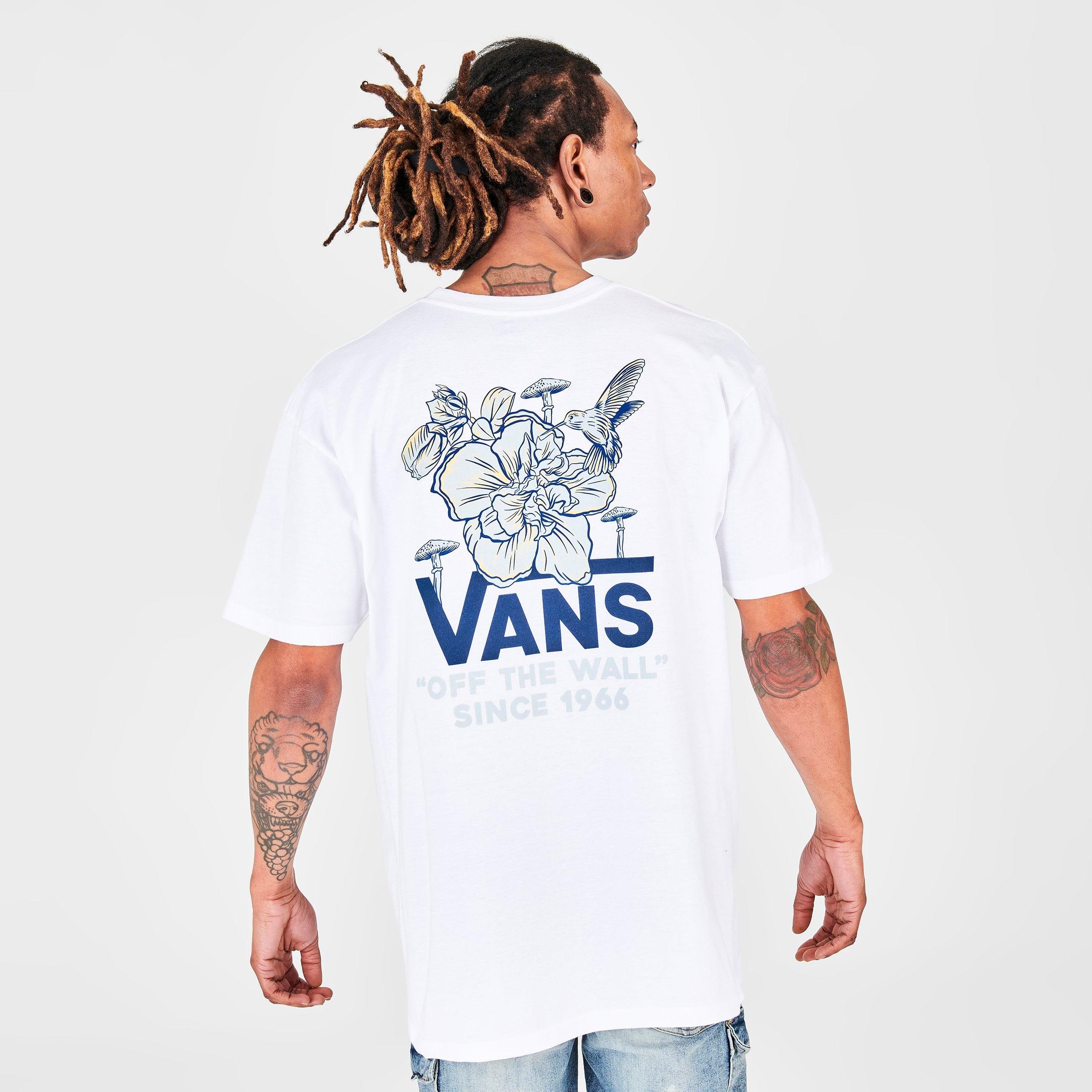 t shirt vans bianca