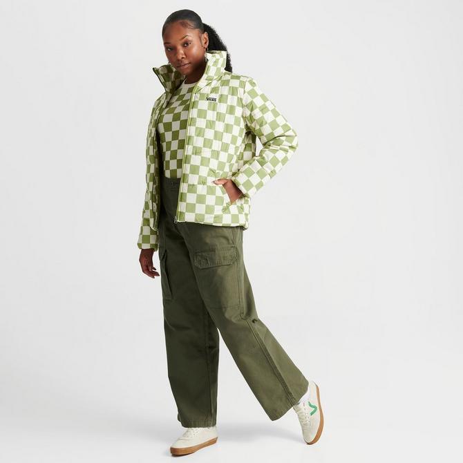 Checkered vans jacket clearance