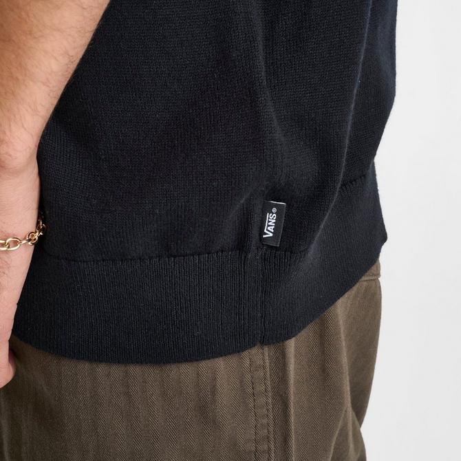 Men's Vans Baldwin Sweater Polo Shirt| JD Sports