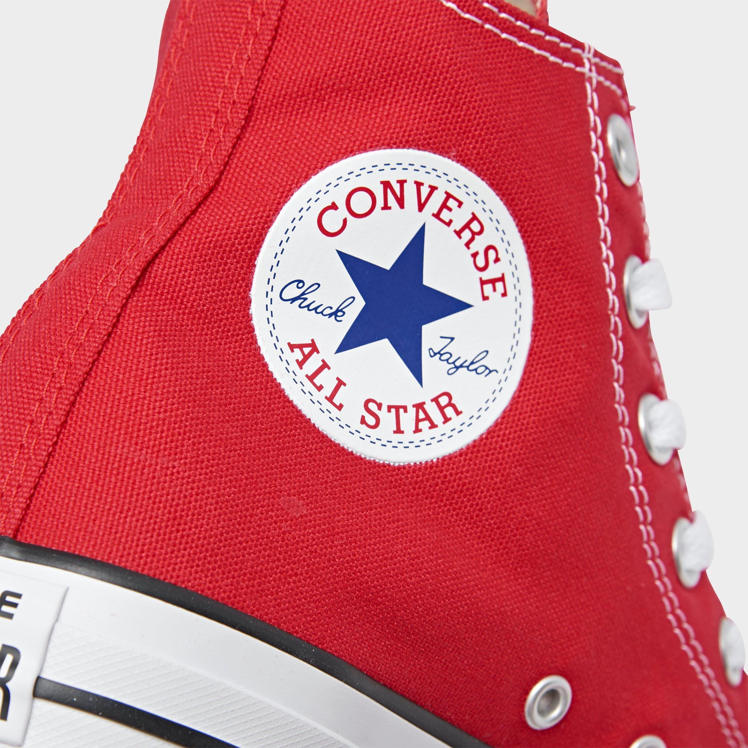 jd sports red converse