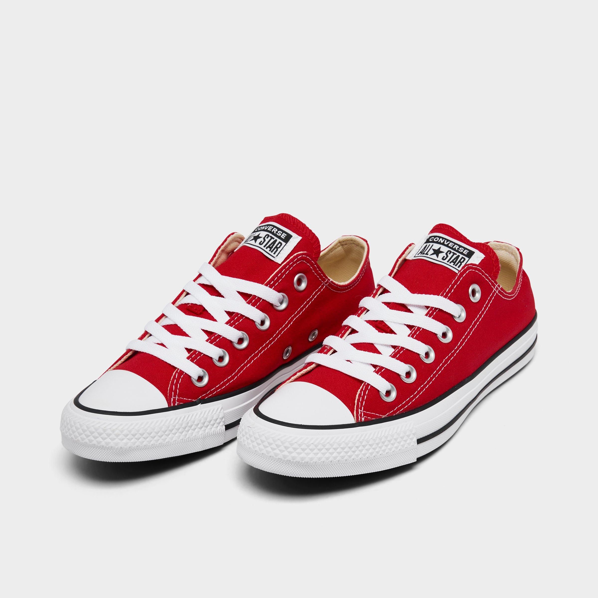 red converse jd sports