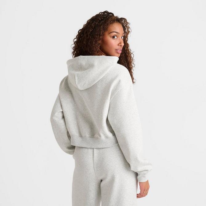 Women's New Balance Tone Crop Full-Zip Hoodie| JD Sports