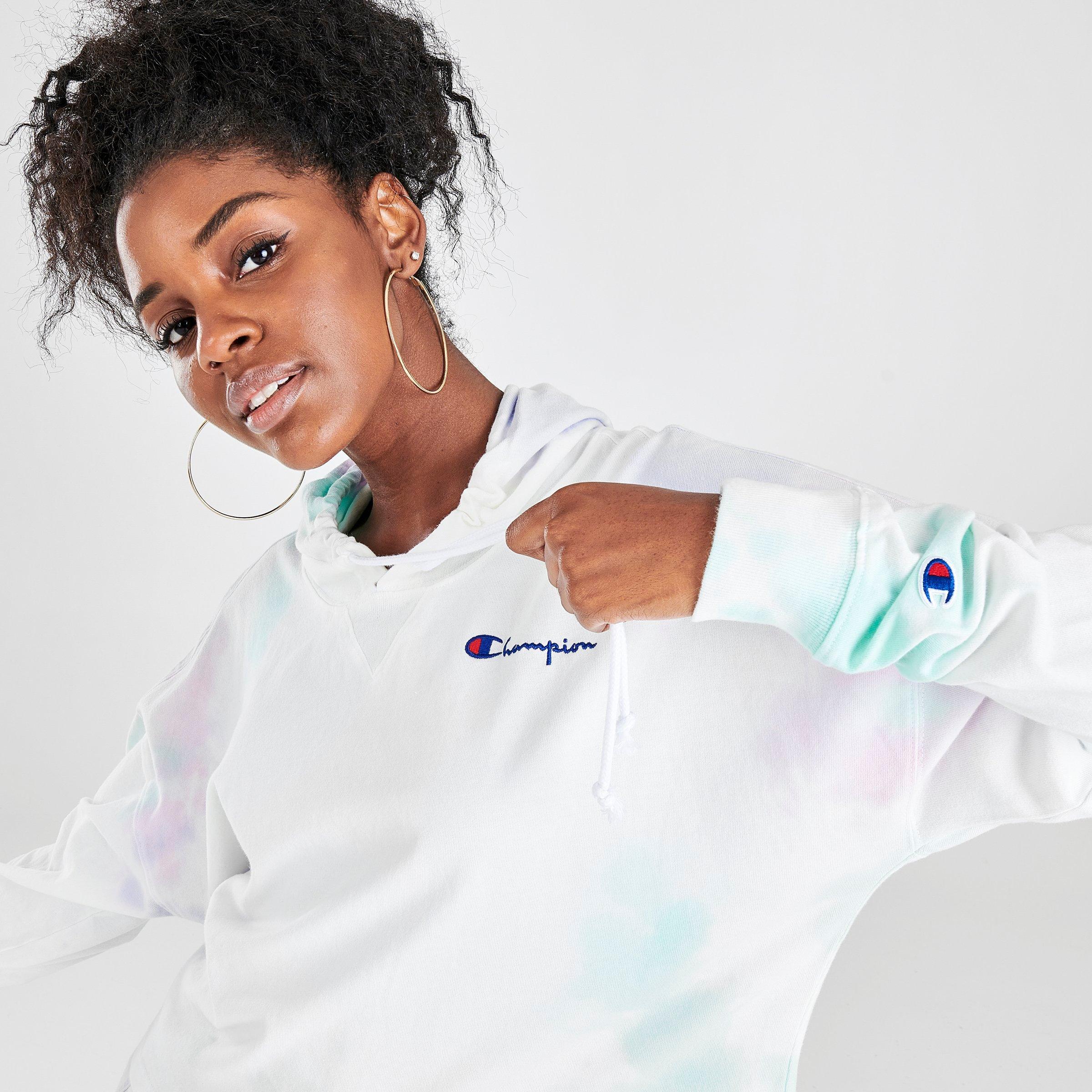 champion curl cropped sweatshirt