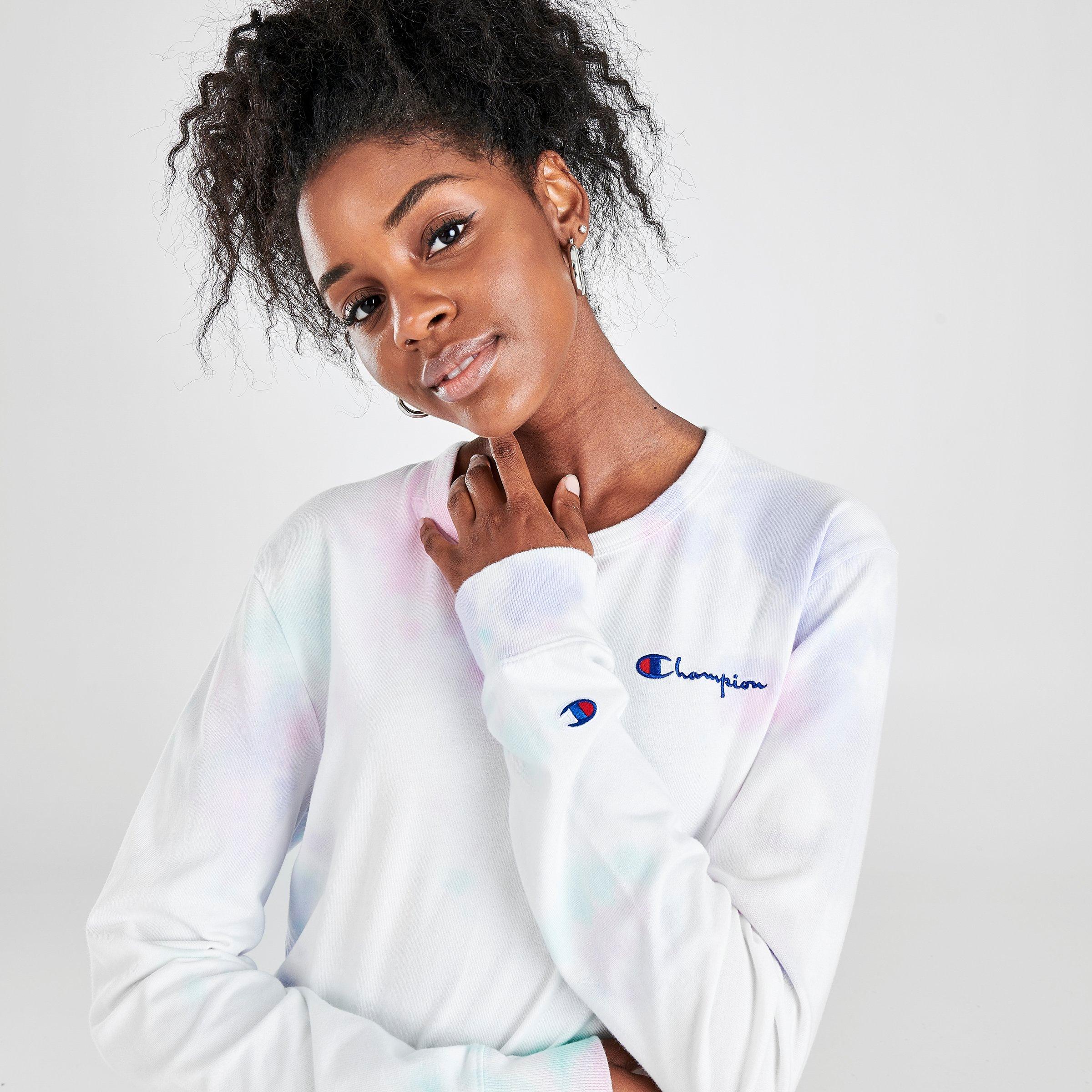 champion tie dye boyfriend hoodie