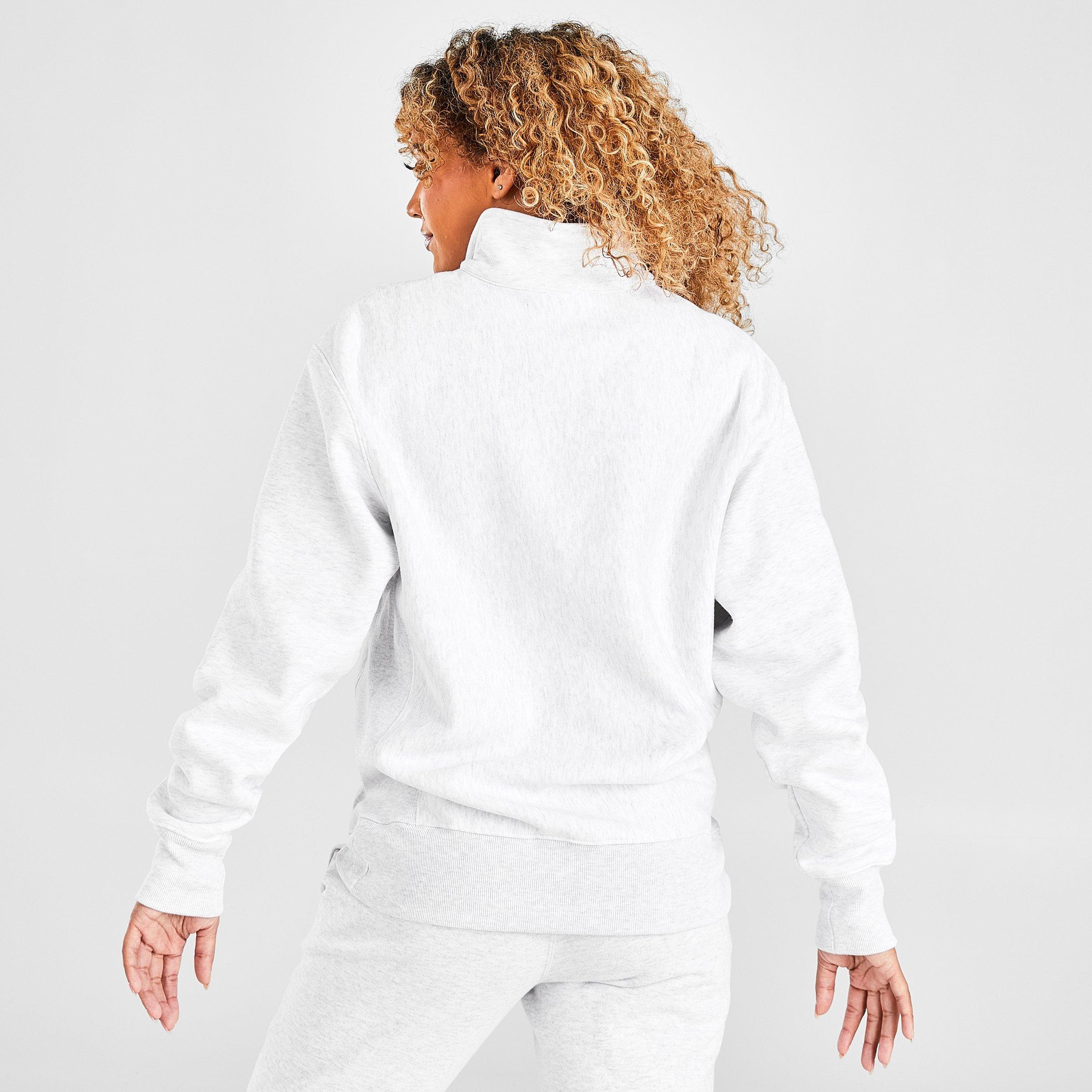 white champion quarter zip