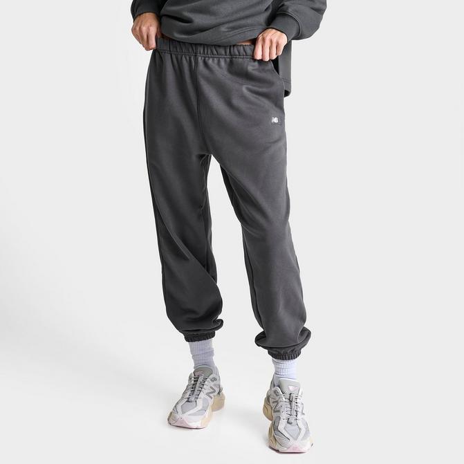 New Balance Women's NB Essentials French Terry Sweatpant, Black , Large at   Women's Clothing store